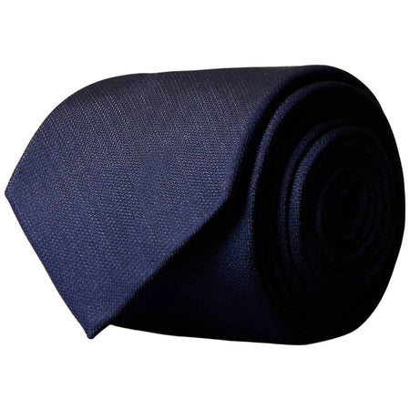 Calvin Klein cravatta blu 6,4 in misto seta CK2111E001400