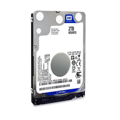 Hdd wd blue 2.5 sata6 2tb 128mb 5400rpm - WD20SPZX