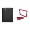 Hard Disk Esterno Western Digital WD Elements Portable WDBUZG0010BBK-WESN 1 TB 2,5 USB 3.0 Magnetica 1 TB HDD 1 TB SSD