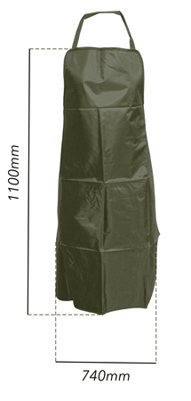 Grembiule per giardinaggio impermeabile e antistrappo