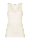 Ragno Canottiera Intima Spalla Larga per Donna in Lana Cotone 078462 S16