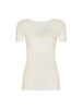 Ragno Maglia Intima Donna Mezze Maniche Lana Cotone con dettaglio in Pizzo 71857 S22 - Passarelli Biancheria