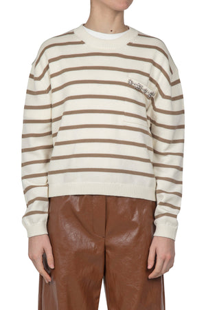 Semi-Couture Semi Couture - Maglia - 450811 - Panna/Beige da donna