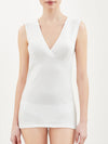 Ragno Canottiera da Donna Lana Cotone con Forme 072454 S26 - Passarelli Biancheria