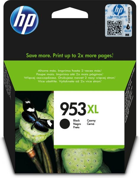 Hp cartuccia di inchiostro nero originale ad alta capacità 953xl - L0S70AE