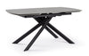 Tavolo allungabile Joakim in grés porcellanato e legno mango 160-240x90