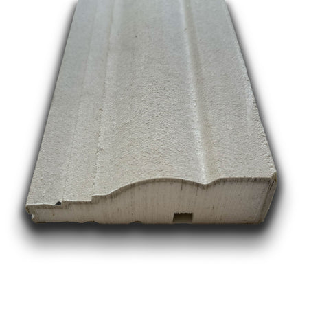 €9,99ml *** STOCK *** Pacco da 28ml di cornice decorativa in XPS Resinata per esterno 12X4X200cm PD073 - Eternal Parquet