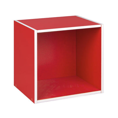Cubo mensola 35 cm componibile a libreria arredamento moderno