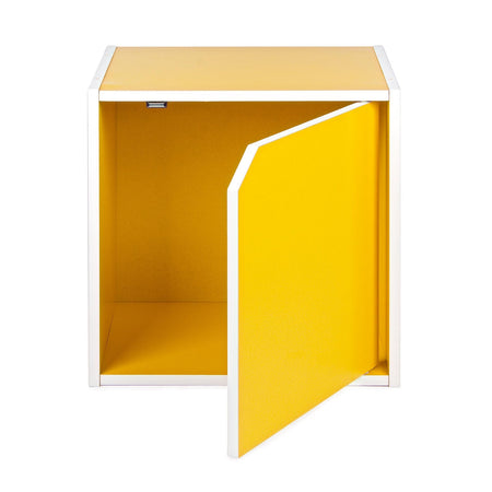 Cubo mensola 35 cm componibile a libreria arredamento moderno