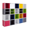 Cubo mensola 35 cm componibile a libreria arredamento moderno