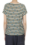 MAMA B Mama B - T-shirt - 450623 - Verde/Latte da donna