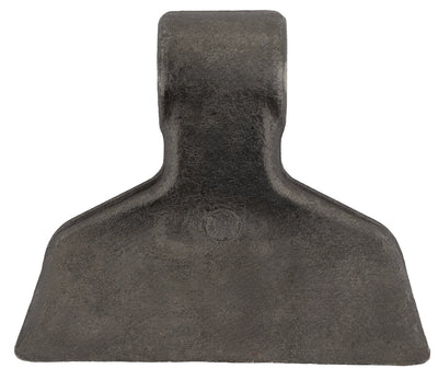 Mazza trincia larghezza 120mm lunghezza 90mm con attacco 40mm e foro 16,5mm