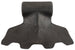 Mazza trincia dentata 155x85mm attacco 70mm e foro 16,5mm