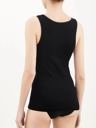 Ragno Canottiera Intima da Donna in Pura Lana Merio e Seta 074022 S28 - Passarelli Biancheria