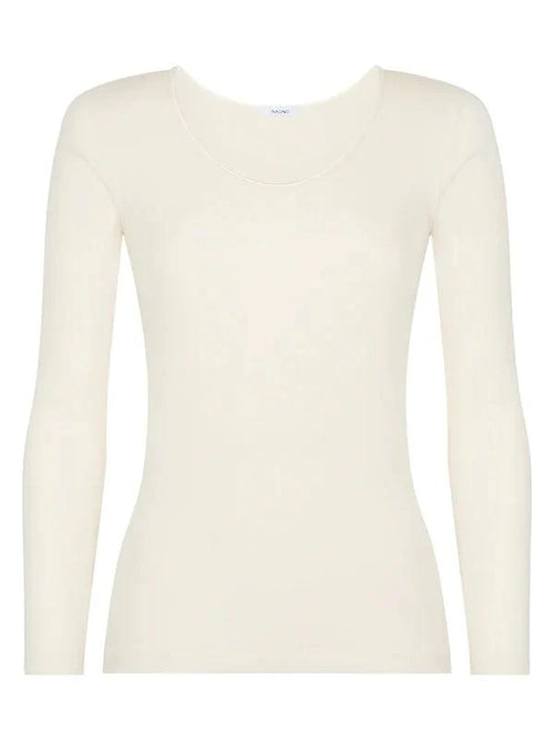 Ragno Maglia Intima da Donna Manica Lunga Merino Seta 074029 S40 - Passarelli Biancheria