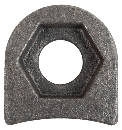 Supporto per mazza trinciasemi altezza 53x50mm esagono 30,5mm