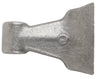 Mazza trincia 85x100mm con attacco 40mm e foro 16,5mm