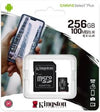 Kingston technology scheda micsdxc canvas select plus 100r a1 c10 da 256gb + adattatore - SDCS2/256GB