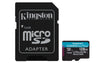 Kingston technology scheda microsdxc canvas go plus 170r a2 u3 v30 da 128gb + adattatore - SDCG3128G