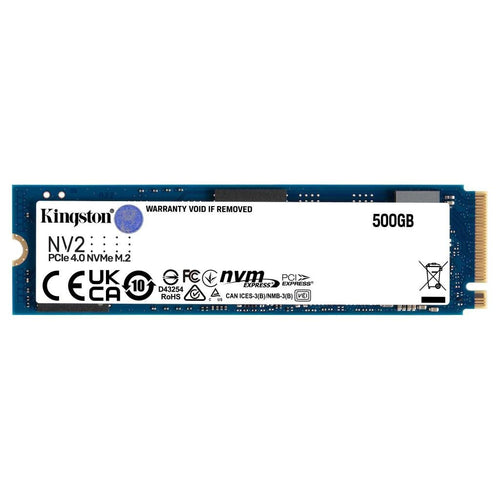 Kingston technology 500g nv2 m.2 2280 pcie 4.0 nvme ssd - SNV2S/500G