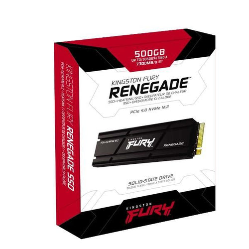 Kingston technology 2000g renegade pcie 4.0 nvme ssd w/ dissipatore di calore - SFYRDK/2000G