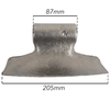 Mazza trincia larghezza 205mm attacco 87mm lunghezza 87mm