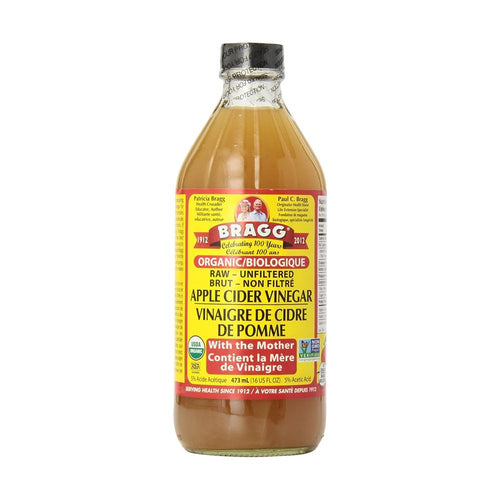 BRAGG APPLE CIDER VINEGAR 473ML VINAIGRE DE CIDRE DE POMME FOR ADD TO YOUR FAVOURITE SMOOTHIE OR DRINK