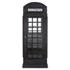 Libreria cabina telefonica Inglese, Mobile Bar londinese con vetri laterali