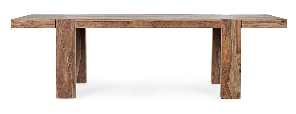 Tavolo allungabile Sunderland rettangolare, con gambe, in legno sheesham da 175-265 x 90 cm