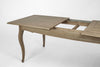Tavolo allungabile Domitille rettangolare, con gambe, in legno di mango da 180-225 x 90 cm