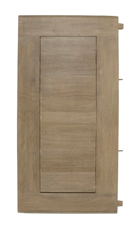 Tavolo allungabile Domitille rettangolare, con gambe, in legno di mango da 180-225 x 90 cm