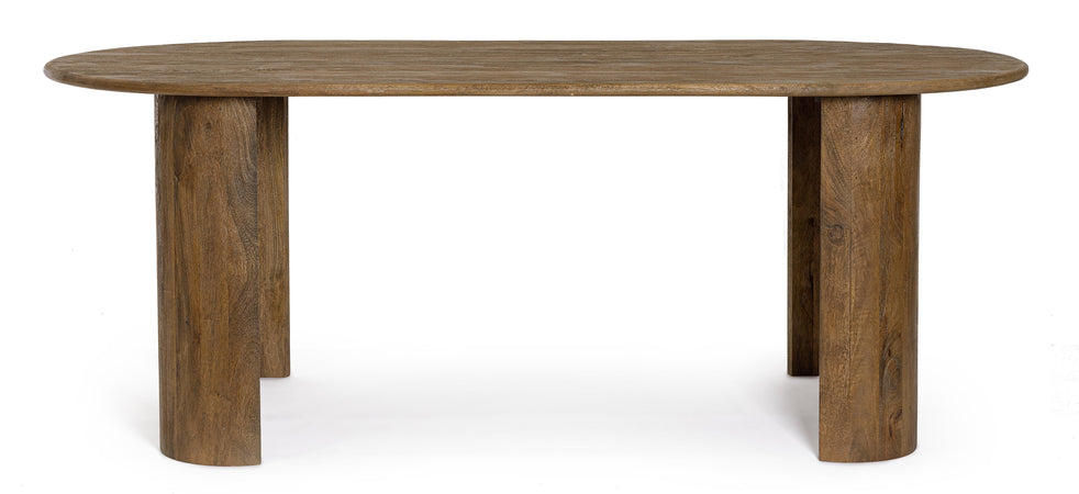 Tavolo "Orlando" in legno di mango 210-100x76