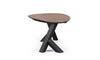 Tavolo Garwood piano in nobilitato rovere e gambe in acciaio 200x115 cm