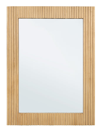 Specchio con cornice "Charley" in paulownia h 60a - 1,8b - 80 cm