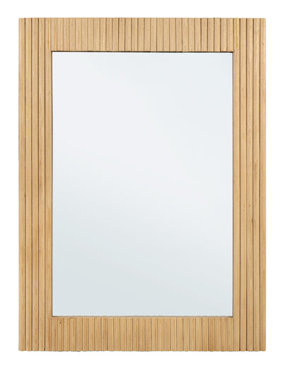 Specchio con cornice Charley in paulownia h 60a - 1,8b - 80 cm