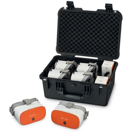 Kit di realtÀ virtuale classvr premium da 4 visori -64gb(usb controller e custodia ricarica incl) cvr264-crs-4- richiedere bid