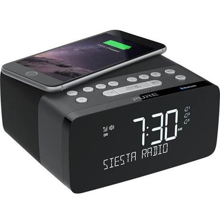 Radio sveglia siesta charge 154501 graphite