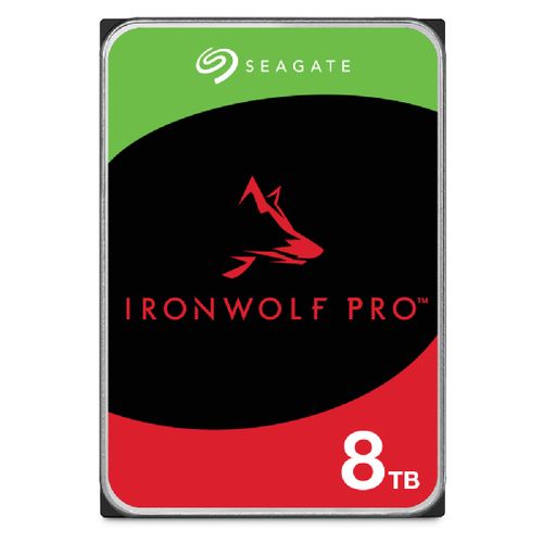 Seagate ironwolf pro st8000nt001 disco rigido interno 8 tb 7200 giri/min 256 mb 3.5\ serial ata iii