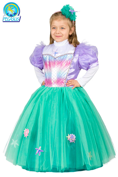 COSTUME CARNEVALE PRINCIPESSA SIRENA - PEGASUS 0766