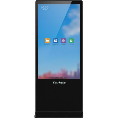 Viewsonic ep5542 visualizzatore di messaggi 139,7 cm (55\) 400 cd/m² 4k ultra hd android 8.0 16/7