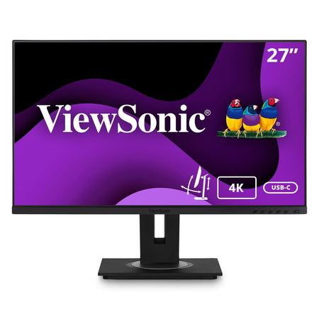 Viewsonic vg series vg2756-4k monitor pc 68,6 cm (27\") 3840 x 2160 pixel 4k ultra hd led nero