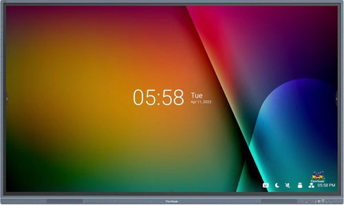 Viewsonic ifp8633-g visualizzatore di messaggi pannello piatto interattivo 2,18 m (86\) led wi-fi 450 cd/m² 4k ultra hd nero touch screen processore integrato android 11