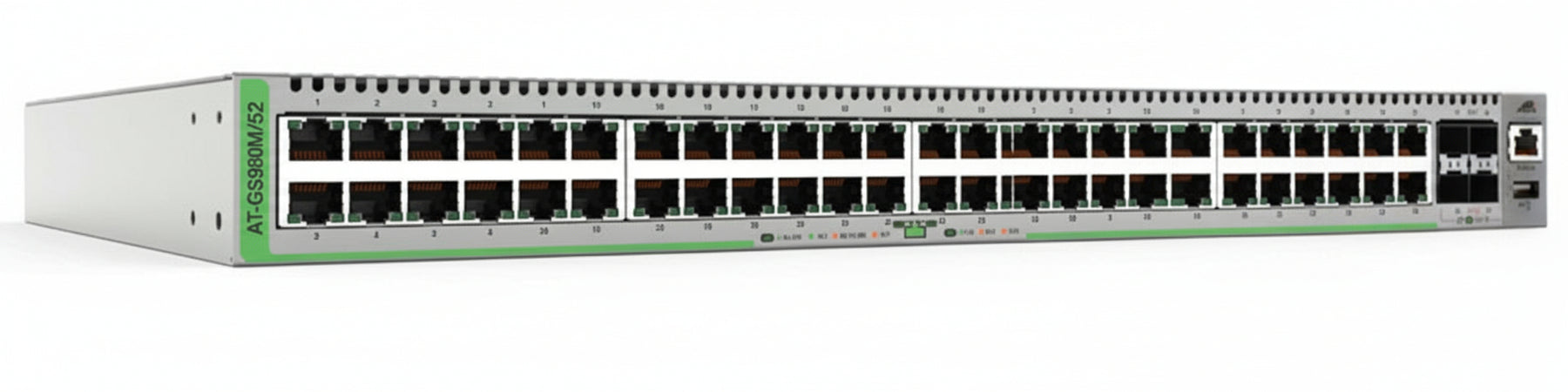 Allied telesis at-gs980m/52-50 gestito gigabit ethernet (10/100/1000) grigio