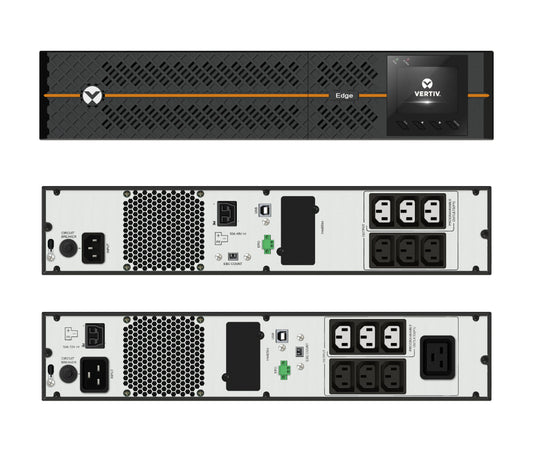 Vertiv liebert ups edge, 3300va 2700w, line interactive, avr, montaggio tower/rack - EDGE-3000IRT2UXL