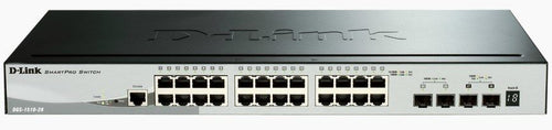 D-link dgs-1510 gestito l3 gigabit ethernet (10/100/1000) nero - DGS-1510-28X