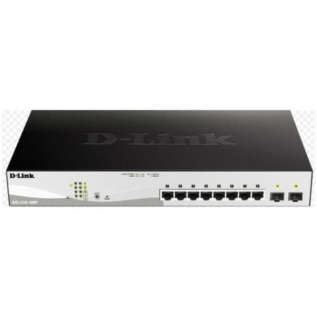 D-link dgs-1210-10mp switch di rete gestito l2/l3 gigabit ethernet (10/100/1000) supporto power over ethernet (poe) nero