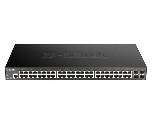 D-link dgs-1250-52x switch di rete gestito l3 gigabit ethernet (10/100/1000) nero - DLINE000132