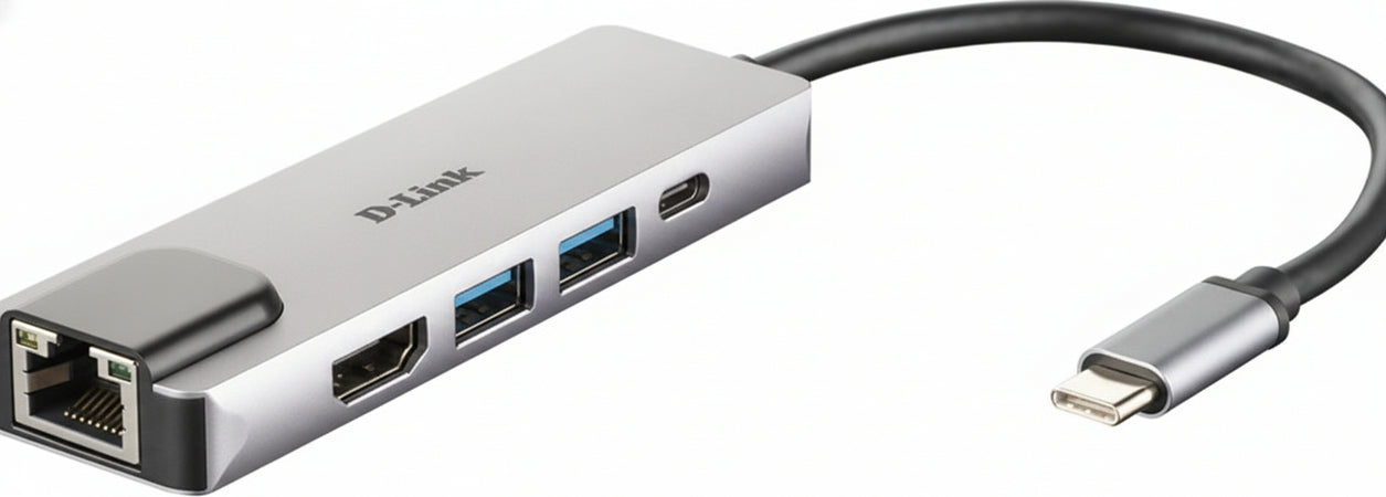 D-link dub-m520 replicatore di porte e docking station per laptop cablato thunderbolt 3 alluminio - DLINE000162
