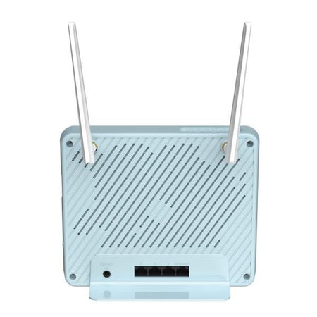 D-link g415/e router wireless gigabit ethernet dual-band (2.4 ghz/5 ghz) 4g blu, bianco