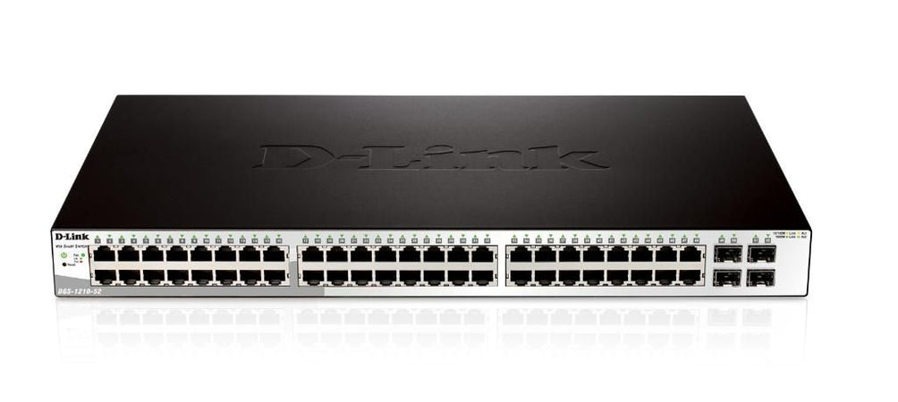 Switch 48 porte 10 100 1000+4 minigbic - DGS-1210-52